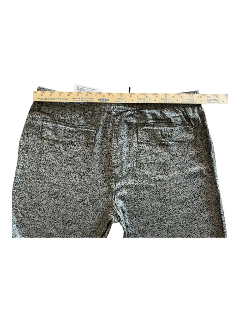 NEW Taylor Stitch Apres Short‎ in Static Camo Double Cloth